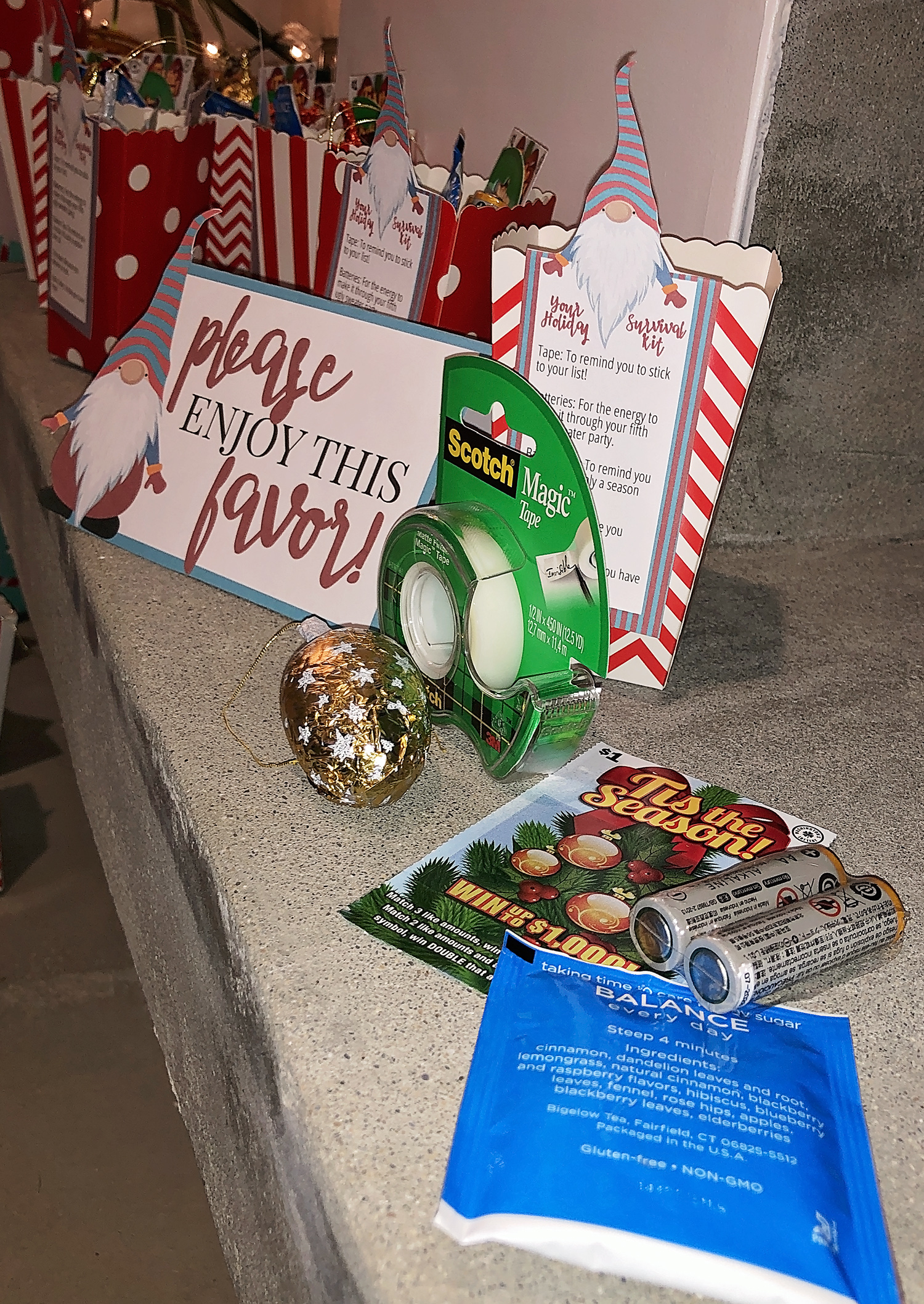 Holiday Survival Kit Party Favors + Free Printable A Well Crafted Party