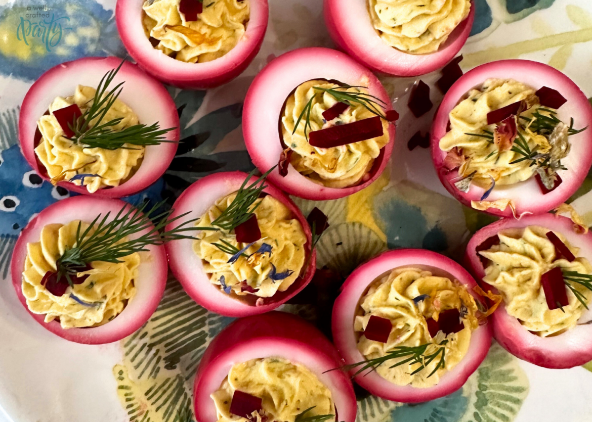 Delicious Deviled Eggs With A Spring Time Twist A Well Crafted Party